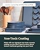 Caraway 23-Piece Nonstick Ceramic Cookware & Bakeware Set – Pots, Frying Pans, Lids, Baking Sheets, Pans, Cooling Rack & Storage – Oven Safe, Non-Toxic – Compatible with All Stovetops - Cream #5