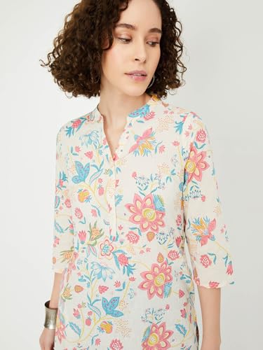 Image of Max Women's Cotton Regular Fit Casual Kurta