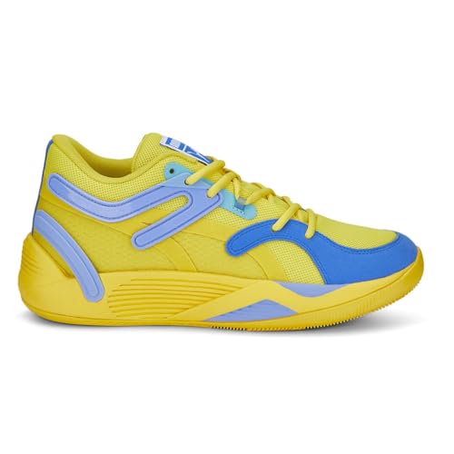 PUMA Mens TRC Blaze Court Basketball Sneakers Shoes - Yellow