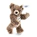 Steiff Mini Teddybär - 10 cm - Sammlertier für Erwachsene - weich & Nicht waschbar - braun gespitzt (040023)