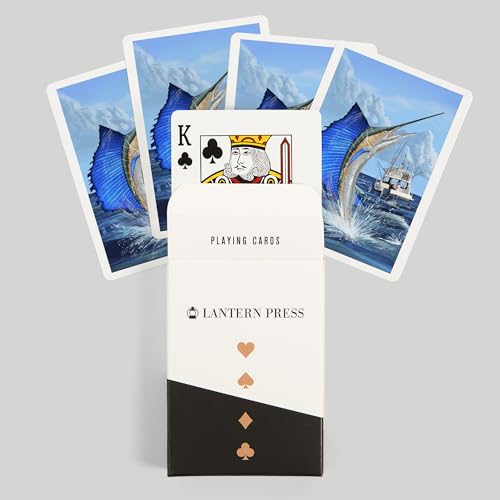 Lantern Press Baraja de Poker de 52 Cartas Adultos miniatura 6
