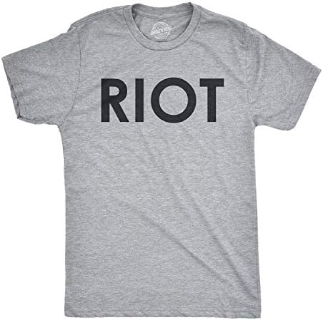 Crazy Dog T-Shirts mens 99riot+ T-Shirt