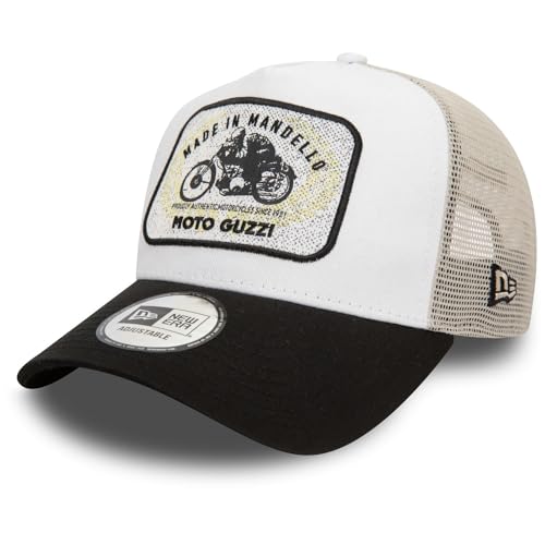 Snapback A-Frame New Era A-Frame Trucker Heritage Moto Guzzi Stone Beige