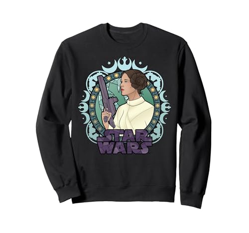 Sweat Princesse Leia vitrail Star Wars - Un pull premium au design unique