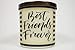 Best Friends Forever Candle - Natural Scented 12oz Soy Candle, Gift Idea, Message Candle, Scented Candles Handmade, Personalized candles