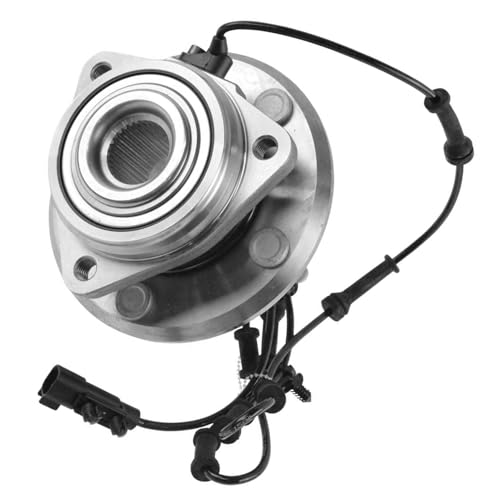 Image of Detroit Axle - 2pc Front Wheel Bearing Hubs for 2011-2017 Jeep Wrangler | 2018 Wrangler JK, 2012 2013 2014 2015 2016 Wheel Bearing and Hubs Assembly Replacement
