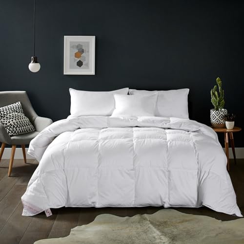 MAPLE DOWN Super King Size Comforter Duvet Insert-Down Alternative Comforter