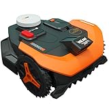 WORX Landroid Vision Cloud Robot Lawn Mower, No Perimeter Wire Robot Mower for 1/2 Acre, AI Obstacle Avoidance + RTK Cloud Navigation, Auto Mapping, App Control, WR320