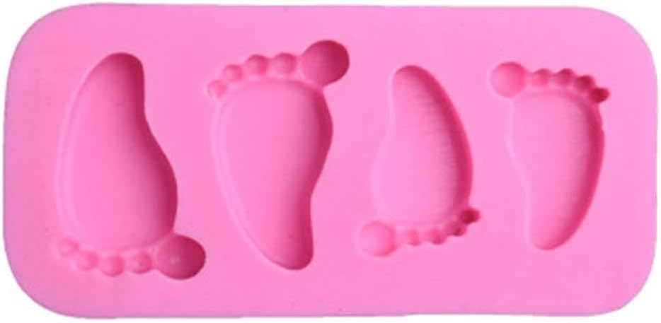 Foot Fondant Silicone Mold Diy Cake Decorating Mold Chocolate Biscuit Pudding Mold Foot Silicone Mold