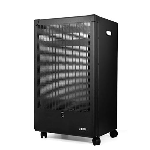 HJM GA4200 Estufa Gas, 4.2 W, Acero, Negro