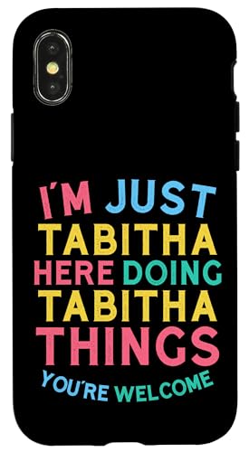 Tabitha Here Doing Tabitha Things ^rT X}zP[X iPhone X/XS p