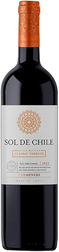 Vinho Tinto Chileno Sol de Chile Varietal Carmenere 750ml