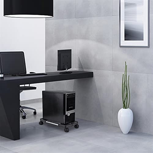 Soporte móvil para CPU, soporte ajustable para chasis de PC con ruedas giratorias bloqueables (modelo A) miniatura 6