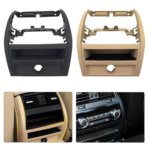 Rejilla aire acondicionado coche para mejorar flujo trasero Serie 5 F10 F11 6