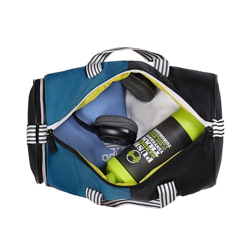 Image of SPENZ Bags Polyester 28L Water Resistant Sports Duffel Gym Bag for Men & Women with Shoe Compartment