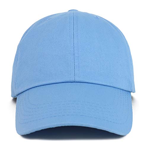 Image of Trendy Apparel Shop Oversize XXL Plain Unstructured Soft Crown Cotton Dad Hat