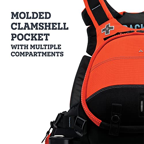 Astral, Greenjacket Life Jacket Pfd For Whitewater Rescue, Sea, And Stand Up Paddle Boarding, Fire Orange, S/M #TOP4