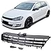 Produktbild Kühlergrill ohne Emblem Schwarz Glanz passend für VW Golf 7 12-17