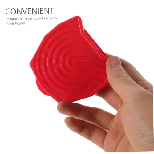 Kisangel 1 Pair Replacement Pedal Adapter for Gym Cycle Flat Pedal Converters Compatible with Peloton Durable User Friendly Quick Installation for Indoor Exercise3