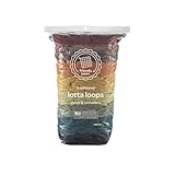 friendly loom Quality Cotton Weaving Loops in Earthtone Colors – 7” Traditional Size | Weave 6 Functional Potholders | Made in The USA