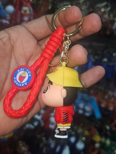 Image of OTTAVO Cute Cartoon 3D Silicone High -Quality PVC Material Keychain, Suitable for Boys and Girls - Pack of 1.