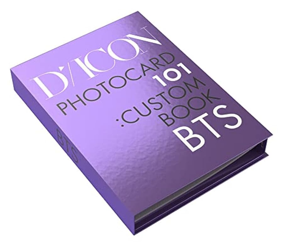 Brand New!) DICON BTS PHOTOCARD 101:CUSTOM BOOK(NOT AUDIO CD