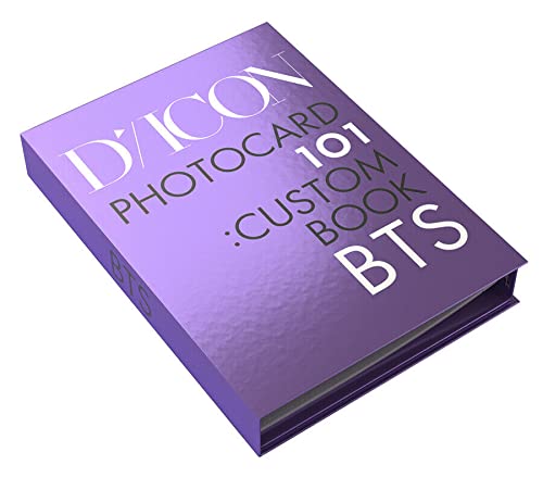 Brand New!) DICON BTS PHOTOCARD 101:CUSTOM BOOK(NOT AUDIO CD