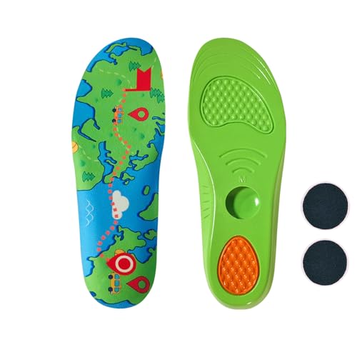 Shoe Insoles for AirTag – Hidden Tracker Compartment, Trim-to-Fit Security Insert for Kids, Adults & Elderly