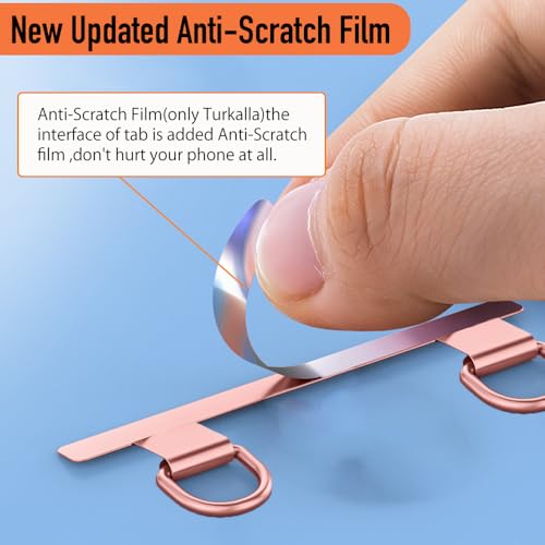 Phone Tether Tab,Bending 0.2mm Ultra-thin Stainless Steel Phone Metal Patch G - 第 49/68 張圖片
