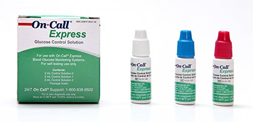 On Call Express Glucose Control Solution Kit