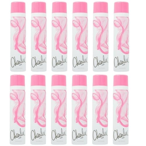 Image of Charlie Body Spray, Pink, 75ml, Pack of 12