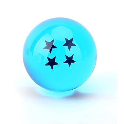Boxtree Children Toy New Gift Box Set of 7pcs Ball Z 43mm/1.7 Stars Crystal Ball (Blue)