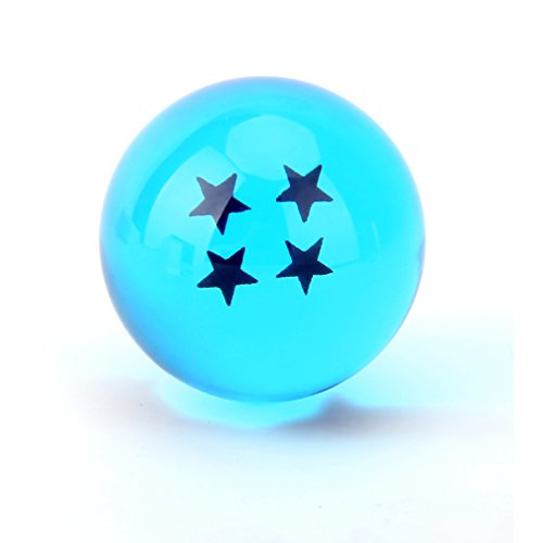 Image of Boxtree Children Toy New Gift Box Set of 7pcs Ball Z 43mm /1.7 inch Stars Crystal Ball (Blue)