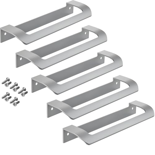 Tirador de muebles antihuellas de 160 mm para solucionar el desgaste en cajones y armarios 2