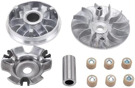 GOOFIT Motorcycle Complete Variator Roller Assembly Replacement For GY6 125cc 150cc Scooter 152QMI 157QMJ