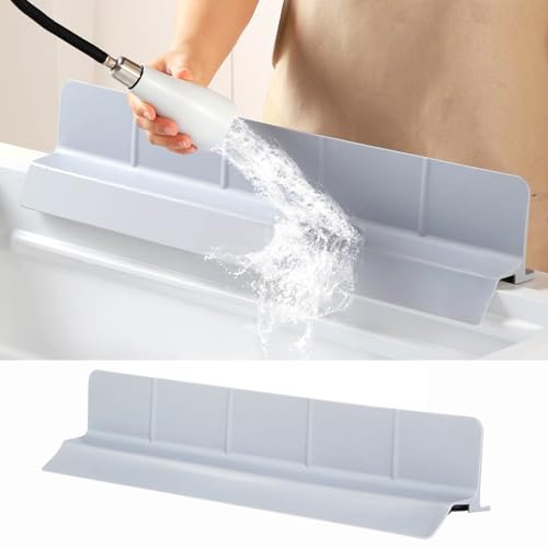 Barrière d'eau flexible silicone contre fuites évier et bain - 7