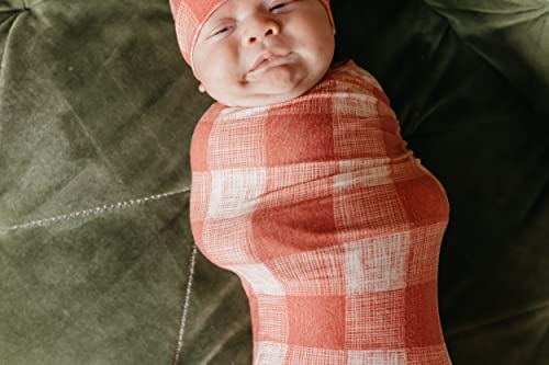 Image of Copper Pearl Swaddle Blankets for Newborns | Soft Stretchy Receiving Blankets for Boys and Girls | Large 46 x 46 Inch Baby Blankets | Lightweight and Breathable Swaddles | Ralphie
