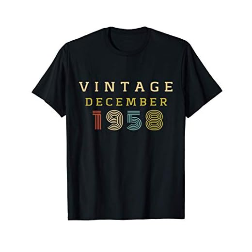 Regalo de cumpleaños de 62 años Cosecha de 1958 Diciembre Camiseta