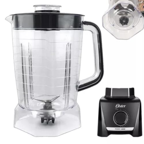Copo Liquidificador Para Oster Power 1400 Full Oliq610 Preto
