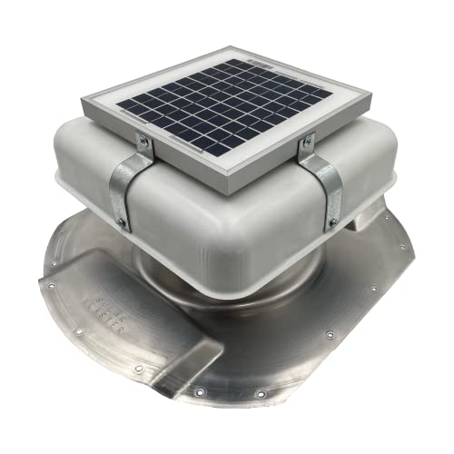 Amazon.com: Solar RoofBlaster for Conex Containers with 6.5 ribs (White) | Solar  Roof Vent | Solar Roof Fan | Exhaust Fan : Tools u0026 Home Improvement
