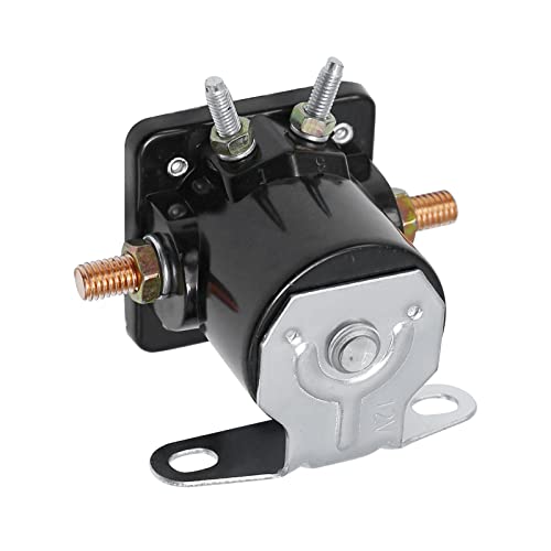 UOIENRT B-6A-11450A Relé de solenoide de arranque pesado 12V para reemplazo en American Motors Jeep Ford Lincoln miniatura 6