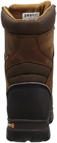 Carhartt 8" Men's Waterproof Composite Toe Internal Metatarsal Guard CMF8720 Work Boot, Dark Brown Oil Tanned, 9 M US | Image 2
