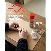 Instant Bond Super Fast Strongest Glue & Accelerator Small Kit 50ml/170g