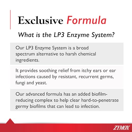 image for Zymox Advanced Formula Otic Plus Enzymatic Ear Solution for Dogs and C