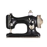 Einzigartige Nähmaschine Brosche Frauen Pin Broschen Emaille Emaille Brosche, Tropfen Öl Brustnadel, Frauen Jeans Jackentasche Dekoration Pin Abzeichen Geschenk Schmuck