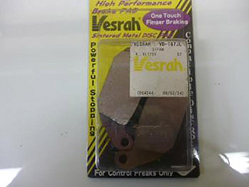 Plaquette de frein Vesrah arrière pour moto Honda 125 Xl V Varadero de 2001 à 2017