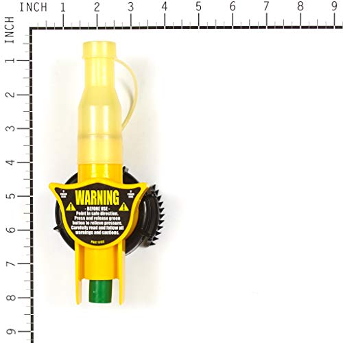 No-Spill Available 6132 Gas Nozzle Assembly (ONLY fits cans 2010 an, Black/Yellow, 1 Pack