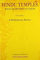 Hindu Temples What Happened to Them- Vol. 1 Preliminary Survey 818599093X Book Cover