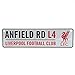 Produktbild Liverpool LFC Football Hanging Window Anfield Road Metal Street Sign L4 Official