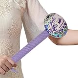 Manueller Body Massage Hammer | Back Knock Massage Tool | Handmade Mugwort Massage Hammer | Ball Massager Back, Ideal for Relieving Back, Muscle Tension and Stress Relief